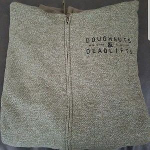 Doughnuts & Deadlifts invictus hoodie